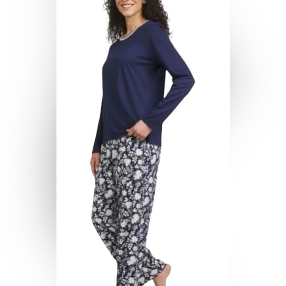 Lands End 2 pc Knit Pajama Set - Picture 3 of 8